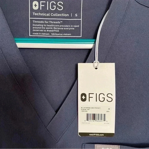 Catarina One-Pocket Scrub Top - Picture 3 of 5